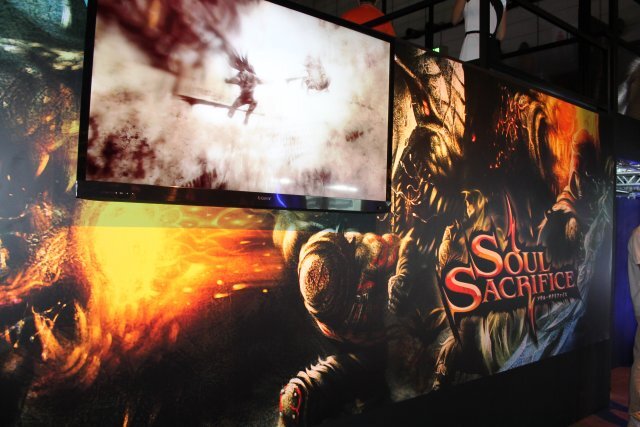 【TGS 2012】PS Vita期待の新作『SOUL SACRIFICE』4人でハーピィ討伐に挑戦