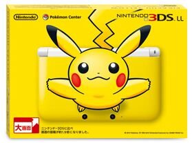 欧州でもピカチュウ仕様のニンテンドー3DS LLが発売