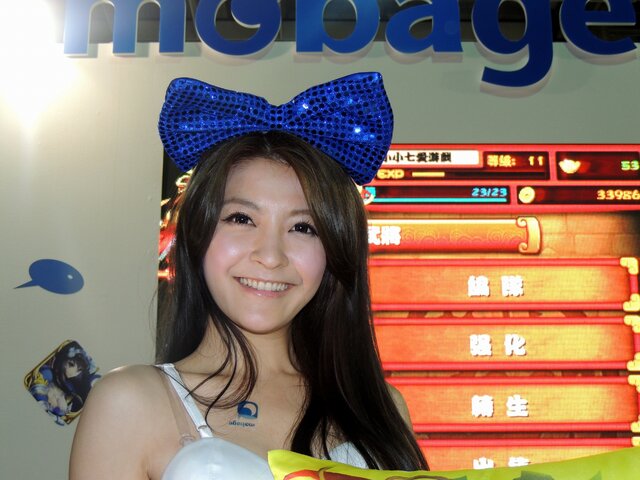 【台北国際ゲームショウ 2013】台湾女性の美しさにうっとり・・・美人コンパニオンをフォトレポート(1)