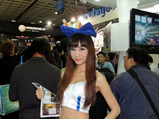 【台北国際ゲームショウ 2013】台湾女性の美しさにうっとり・・・美人コンパニオンをフォトレポート(1)