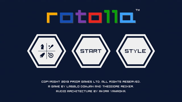 『Rotolla』は、Prior Gamesが2月14日からiTunesで配信している落ち物パズルゲーム。