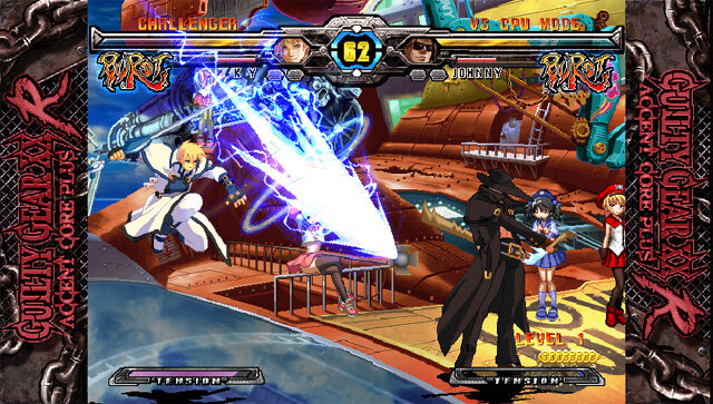 PS Vita『GUILTY GEAR XX ΛCORE PLUS R』配信日が3月19日に決定