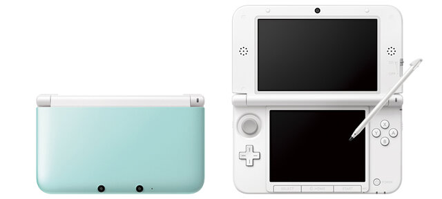 ニンテンドー3DS LL ミント×ホワイト