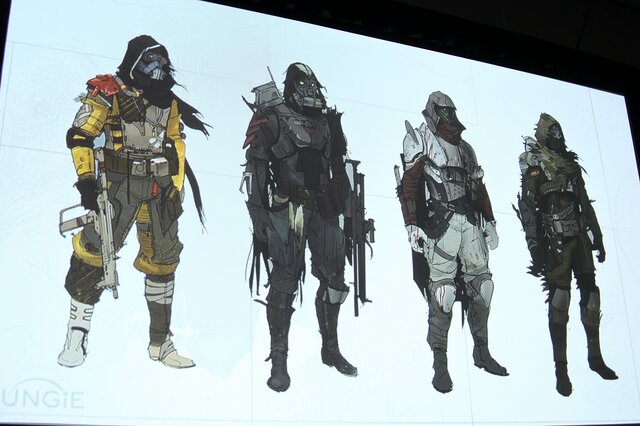 【GDC 2013】膨大なアートワークでBungieの新作シューター『Destiny』の世界観を知る