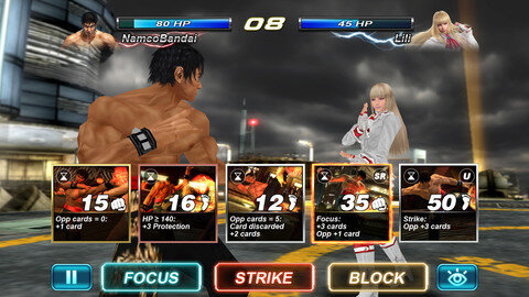 バンダイナムコ欧州支社、『鉄拳』シリーズのスマホ向け新作『Tekken Card Tournament』リリース