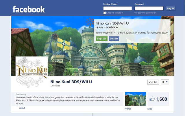 Wii Uや3DSで『二ノ国』をプレイしたい！海外ファンがFacebookで移植要望キャンペーンをスタート