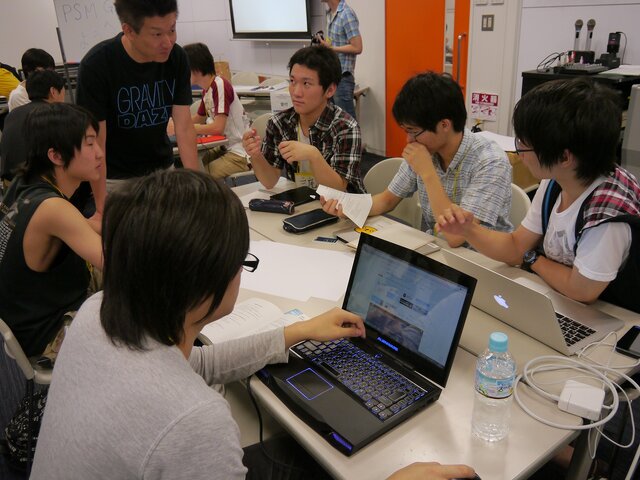 SCEがサポーター兼参加者として全面バックアップ!?「PlayStation Mobile GameJam 2013 Summer」1日目レポート