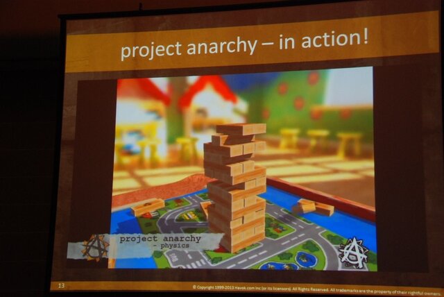 【GTMF2013】AAAタイトル向けのゲームエンジンを無料で公開！　Project Anarcyの全容とは