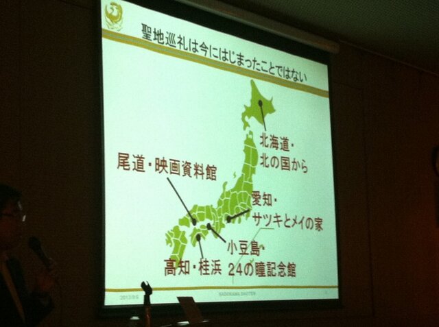 【京まふ2013】角川書店・井上社長による「マンガ・アニメがもたらす地域活性化」聖地巡礼成功の鍵とは