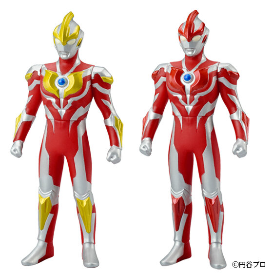 「ウルトラマンギンガ」の7つの技を表したソフビ人形7体セットが商品化