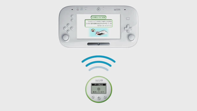 赤外線通信でデータ転送