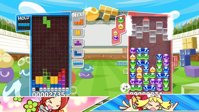 【東京ゲームショウ2013】『ぷよぷよテトリス』対戦中にゲームが入れ替わる！？『ぷよぷよ』と『テトリス』の夢のコラボ実現