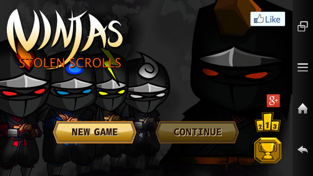 『Ninjas - STOLEN SCROLLS』