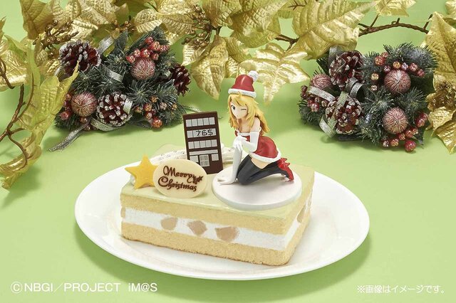 「アイドルマスター ハニーのためのクリスマスケーキ」（お皿は付属しません）