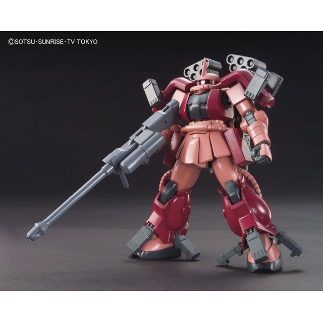 HGBF「ザクアメイジング」発売、全身の武装を再現しているだけでなく多彩な武器類も付属