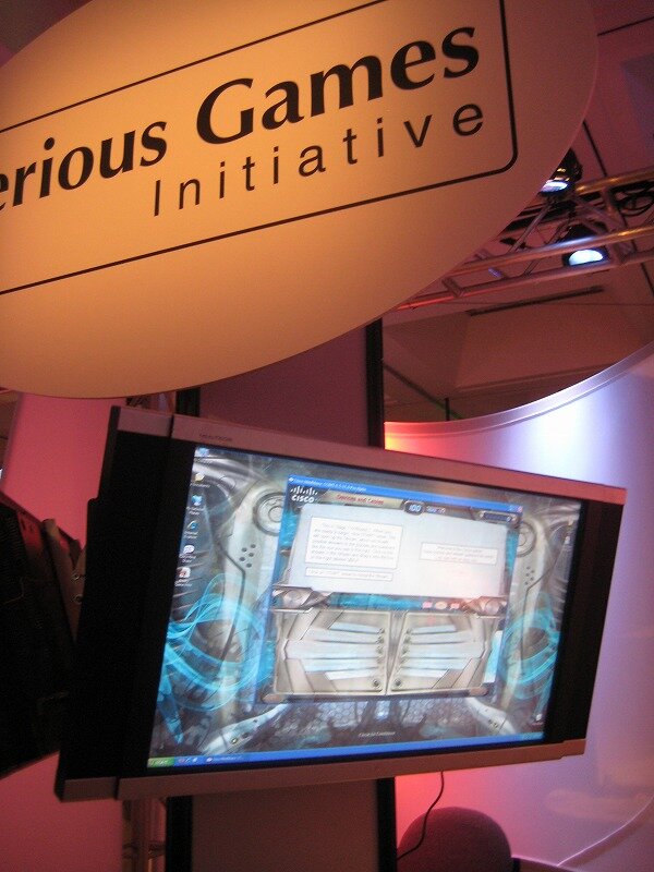 【E3 2008】ゲームで社会を学ぶ―Serious Game Initiative