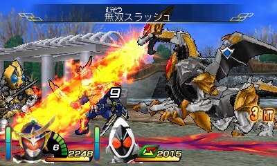 『仮面ライダー トラベラーズ戦記』仮面ライダー鎧武の特別フォーム「ウィザードアームズ」がゲームに初登場