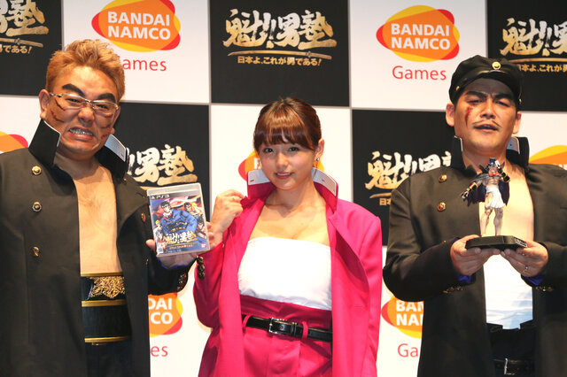 篠崎愛さんが入塾希望!?ゲームへの登場が決まったサンドウィッチマンとの「魁!!男塾入塾式」をレポートするであーる！