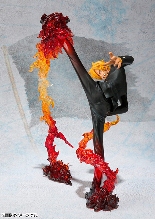 Figuarts ZERO サンジ -Battle Ver.悪魔風脚 画竜点晴ショット-!!