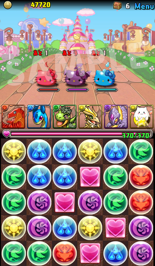 女神ハローキティ登場！？『パズドラ』とキティのコラボ続報到着 ― ダンジョン・モンスター共にキティ仕様に