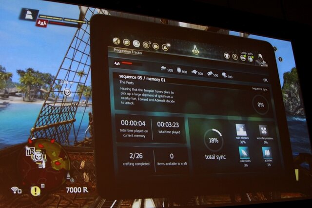 【GDC 2014】家庭用ゲームと連携するコンパニオンアプリ、意味のあるアプリとは? 『アサシンクリード4』の事例