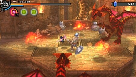 今回の「軌跡」はアクションゲーム。簡単操作で気持ちのいいバトルが堪能できる