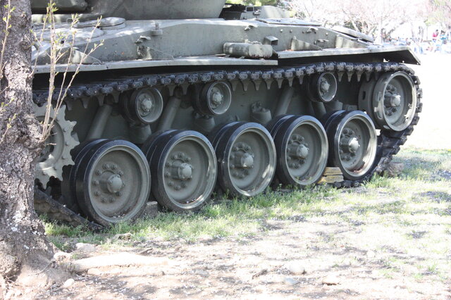 桜に車両に小火器の多数！陸上自衛隊土浦駐屯地をフォトレポート