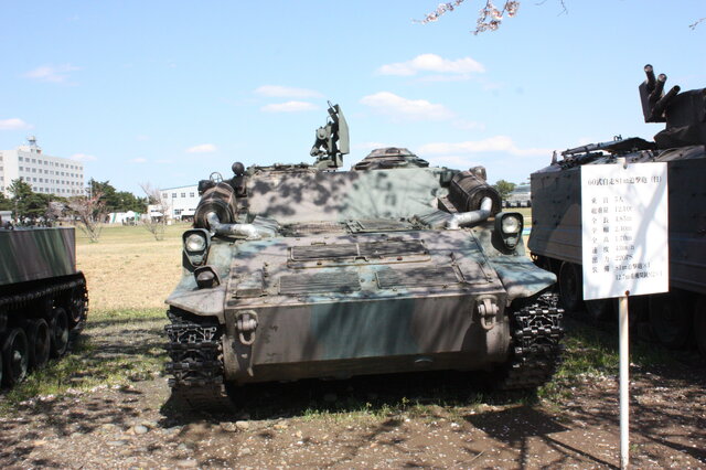 桜に車両に小火器の多数！陸上自衛隊土浦駐屯地をフォトレポート