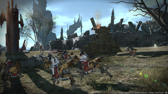 【E3 2014】『FFXIV』「忍者」「双剣士」実装はPatch 2.4、蛮神ラムウのイメージも