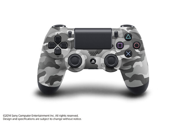 DUALSHOCK 4「アーバン・カモフラージュ」