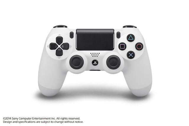 DUALSHOCK 4「グレイシャー・ホワイト」