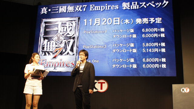 【TGS 2014】『三国志』30周年タイトルの情報も！コーエーテクモスラインナップステージレポート