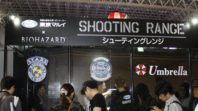 【TGS 2014】会場にエアガンコーナー発見！『バイオハザード』のシューティングレンジでサムライエッジを撃ってみた