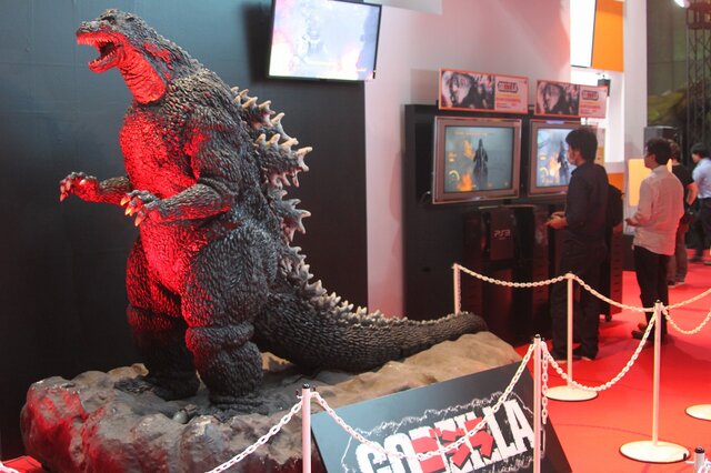 【TGS 2014】PS3で暴れまわるゴジラ　バンダイナムコ『ゴジラ-GODZILLA-』を体験した