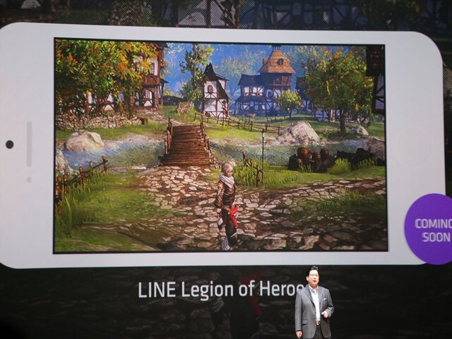 【LINE CONFERENCE TOKYO 2014】MMORPGも登場、カジュアルが売りの「LINE GAME」コア並走は成功なるか