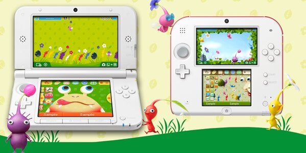 『ピクミン』の3DSテーマ2種類、配信は11月28日