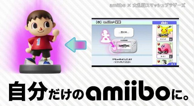 『スマブラ for Wii U』で楽しめる「amiibo」の遊び方を、映像で徹底解説！ 育成からタッグ、対戦まで