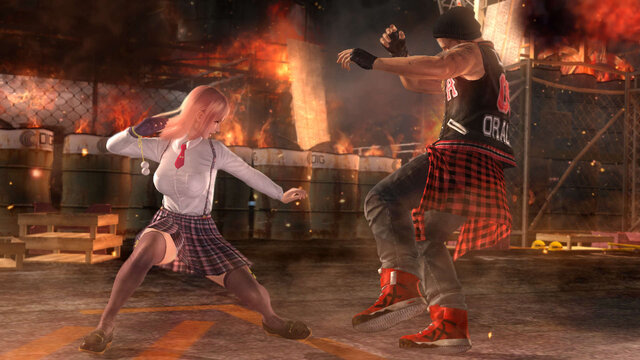 『DOA5 LR』“胸”や“太もも”がムチムチな新キャラ「ほのか」詳細到着！相手の技を覚えるスクールガール