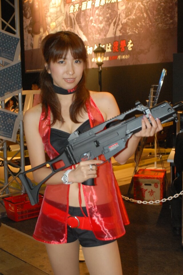 【TGS2008】コンパニオンレポート: テクモブース