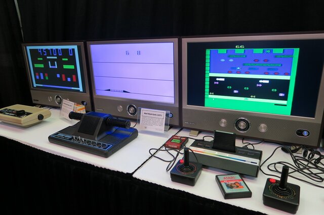 【GDC 2015】超貴重な『ポン』や『コンピュータースペース』も展示されたアタリ展