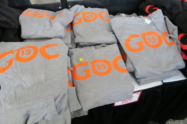 【GDC 2015】Tシャツ、バッグ、ノート・・・今年も豊富に揃ったGDCグッズをチェック