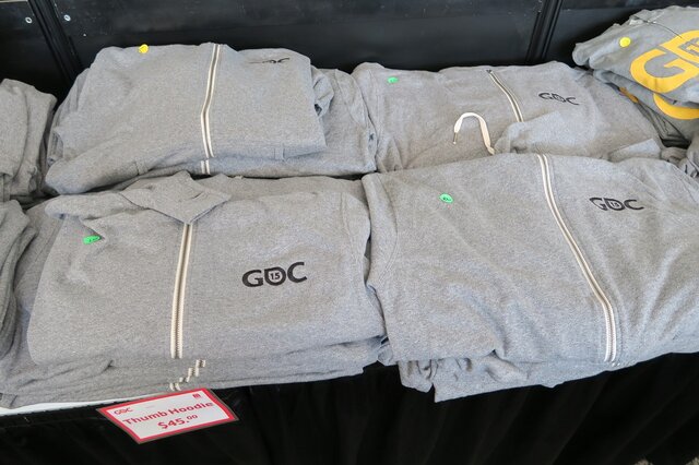 【GDC 2015】Tシャツ、バッグ、ノート・・・今年も豊富に揃ったGDCグッズをチェック