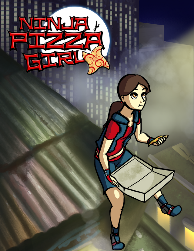 【PAX East 2015】ピザを届ける女忍者『Ninja Pizza Girl』は走りが気持ちいい2Dアクション