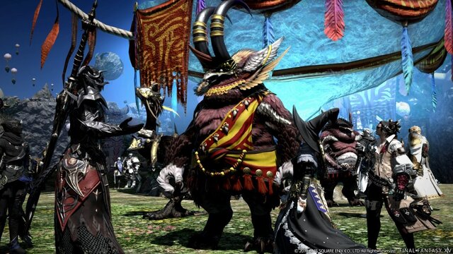 『FF XIV: 蒼天のイシュガルド』 ベンチマーク公開…「アウラ」のキャラメイクも体験可能