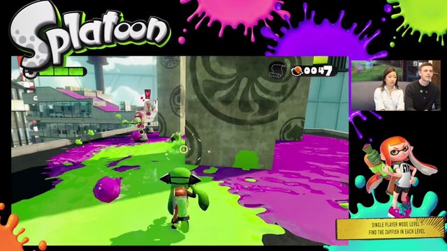 『スプラトゥーン』紹介映像より