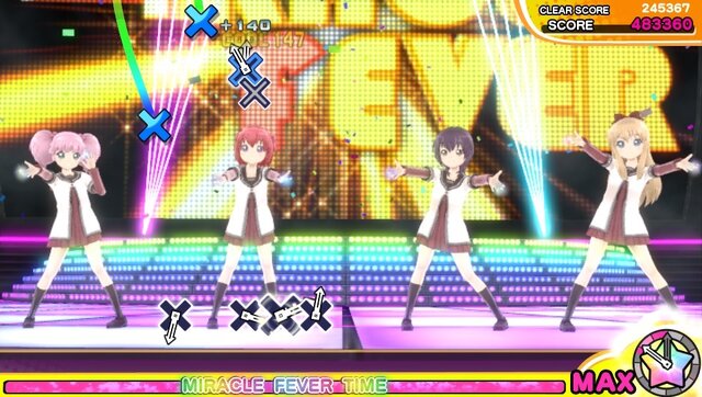 【TGS2015】一挙手一投足がとにかく可愛い！音ゲー『ミラクルガールズフェスティバル』にひたすら萌えた