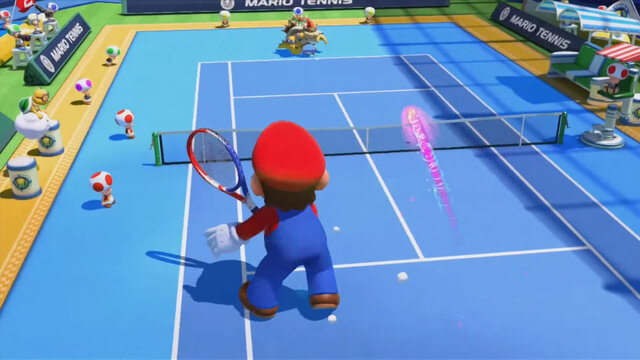 Wii U マリオテニス ウルトラスマッシュ 北米向けトレーラー公開 Amiibo育成や登場キャラ紹介など 2枚目の写真 画像 インサイド