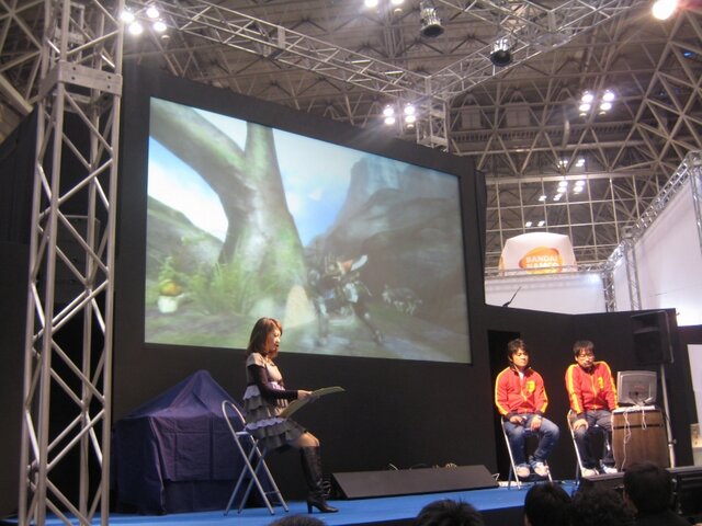 【JF2009】待望の『モンスターハンター3』を辻本プロデューサーと藤岡ディレクターが語った