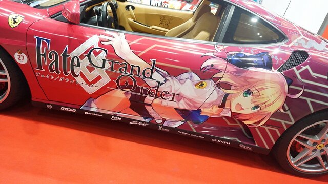 「AnimeJapan」に『Fate/Grand Order』の痛車や実寸サイズの宝具が登場！アニメ原画の展示も