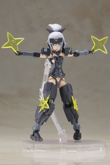 「フレームアームズ・ガール 迅雷 Indigo Ver.」10月発売…島田フミカネが轟雷を改造